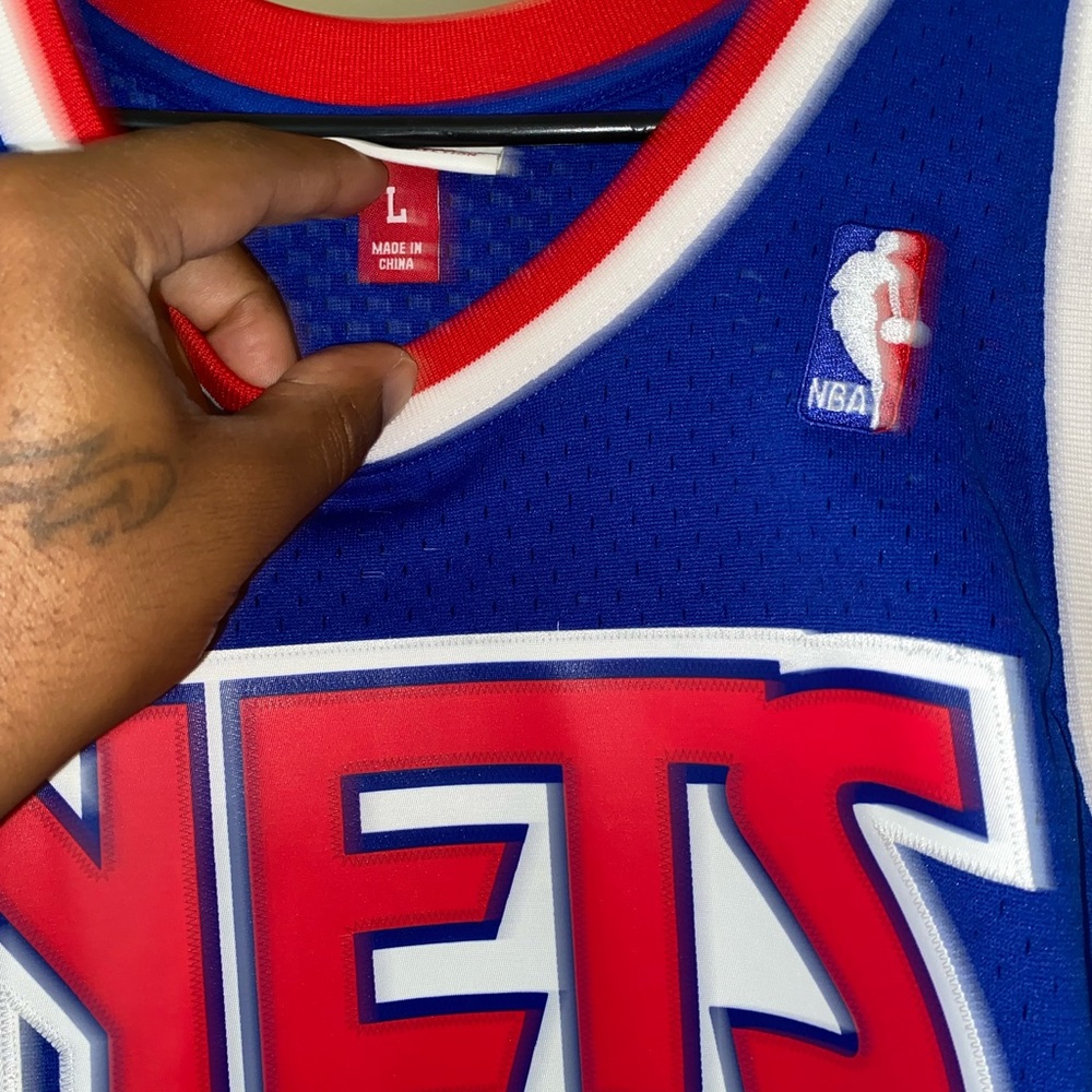 Drazen Petrovic New Jersey Nets jersey - Picture 3 of 14